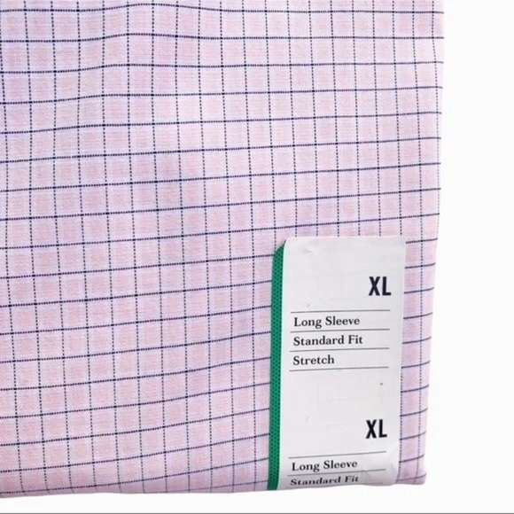 Men's Pink Button Down Shirt- Goodfellow and Co. Standard Fit - Picture 4 of 6